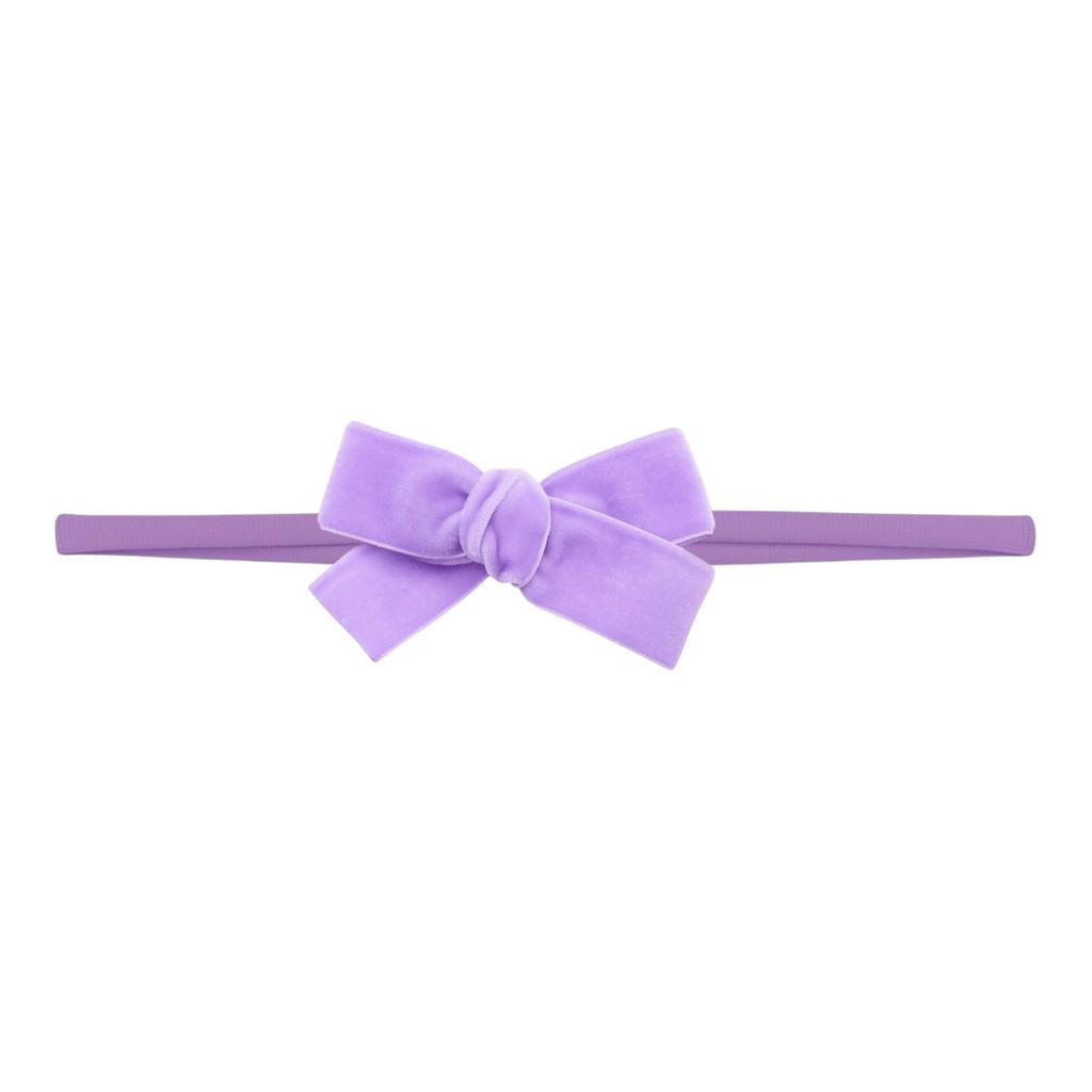 Повязка "Бантик mini" цвет:  сиреневый
