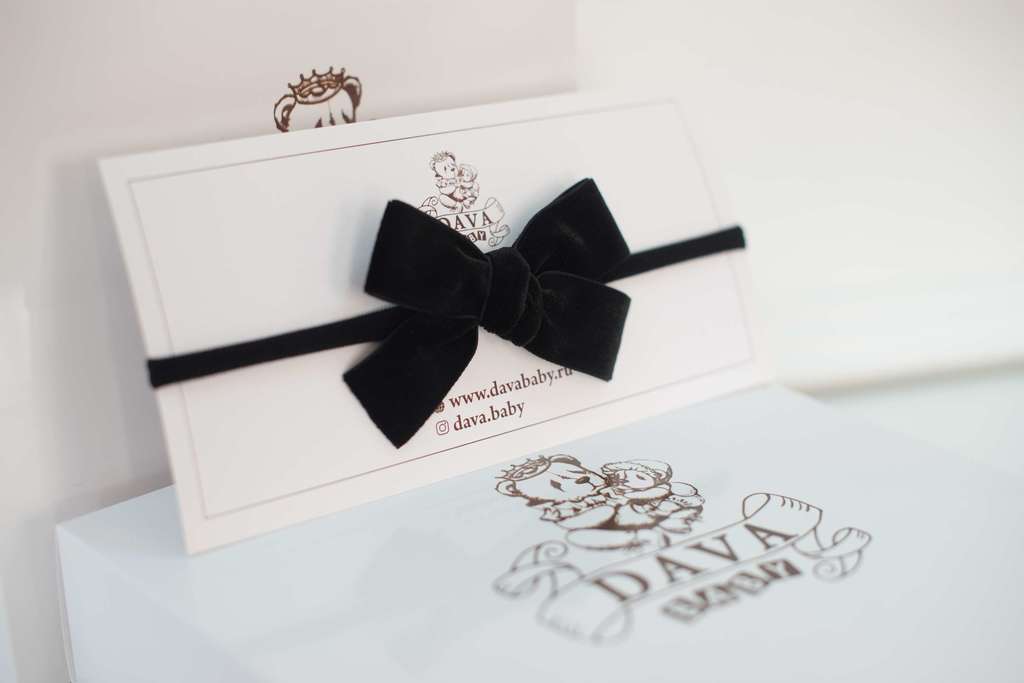 Повязка "Бантик mini" цвет: черный