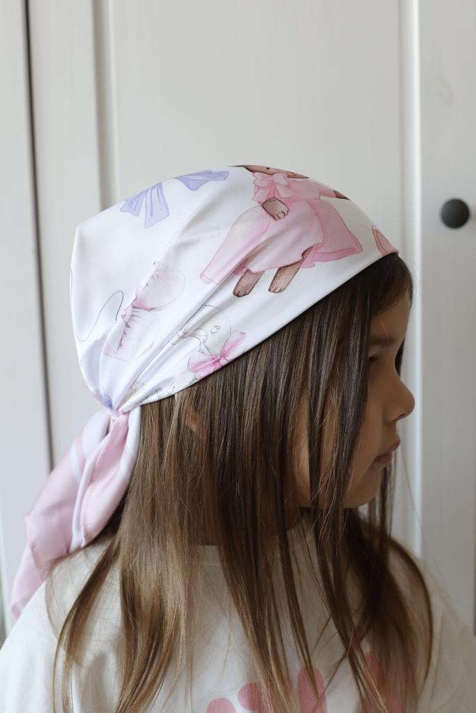 Шелковый платок "Silk Dava" цвет : розовый