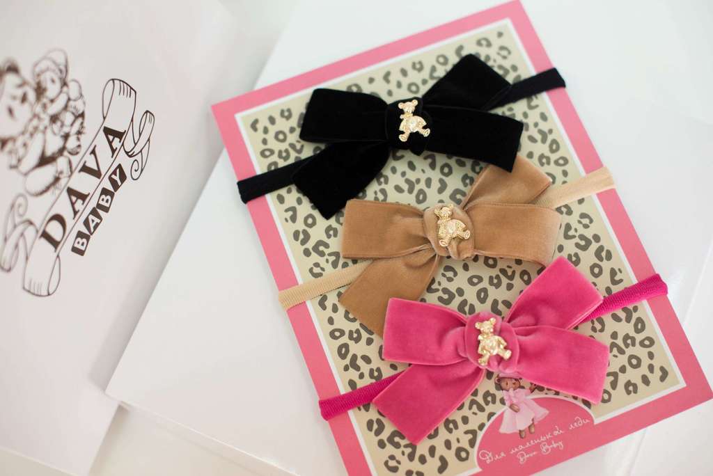 Набор повязок "Золотой мишка mini" color 09