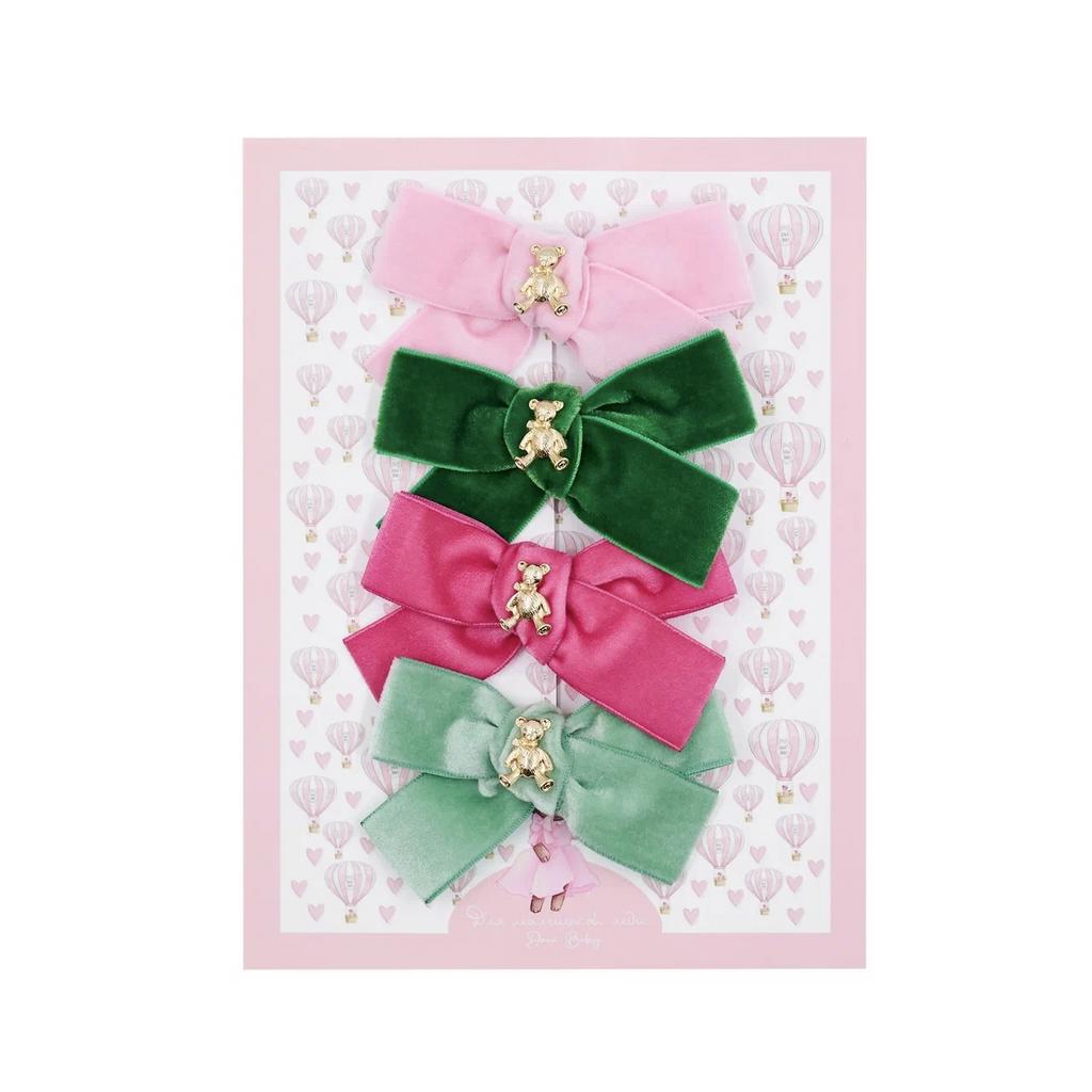 Набор заколок "Золотой мишка mini" color 01