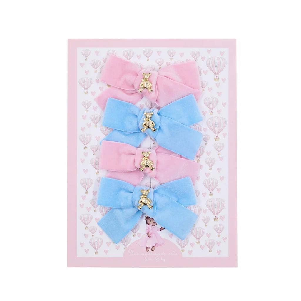 Набор заколок "Золотой мишка mini" color 02