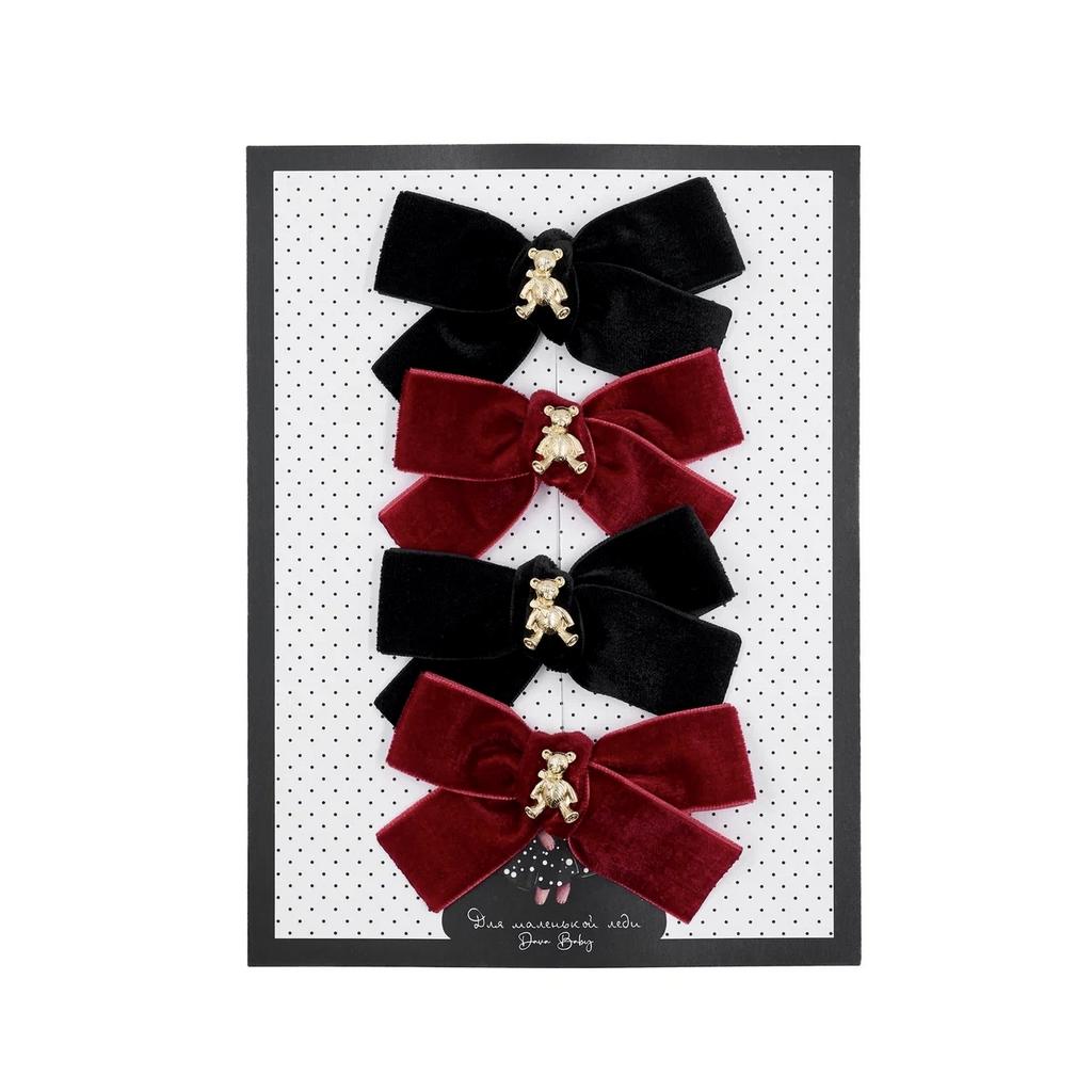 Набор заколок "Золотой мишка mini" color 04