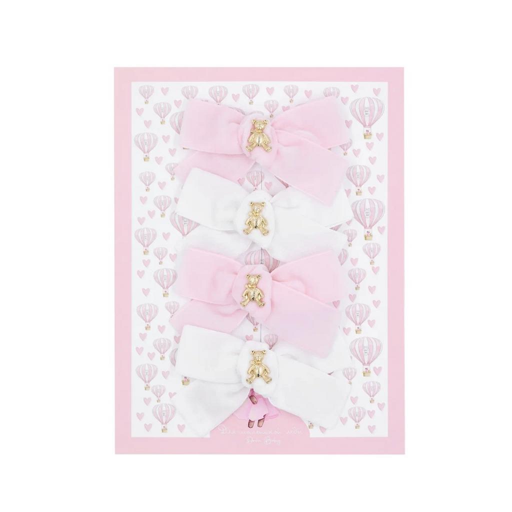 Набор заколок "Золотой мишка mini" color 06