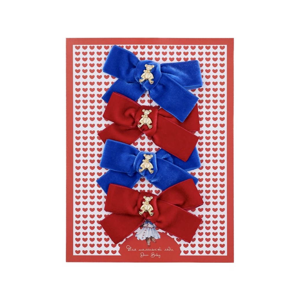 Набор заколок "Золотой мишка mini" color 07