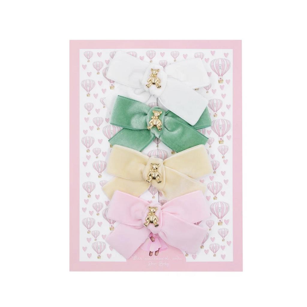 Набор заколок "Золотой мишка mini" color 10