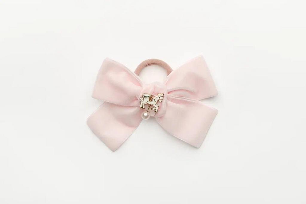 Резинка "Карусель" цвет: нежно-розовый