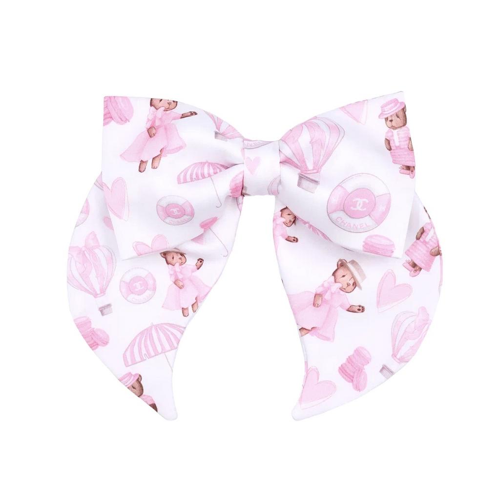 Бант на заколке «Lovely/Summer», цвет: розовый