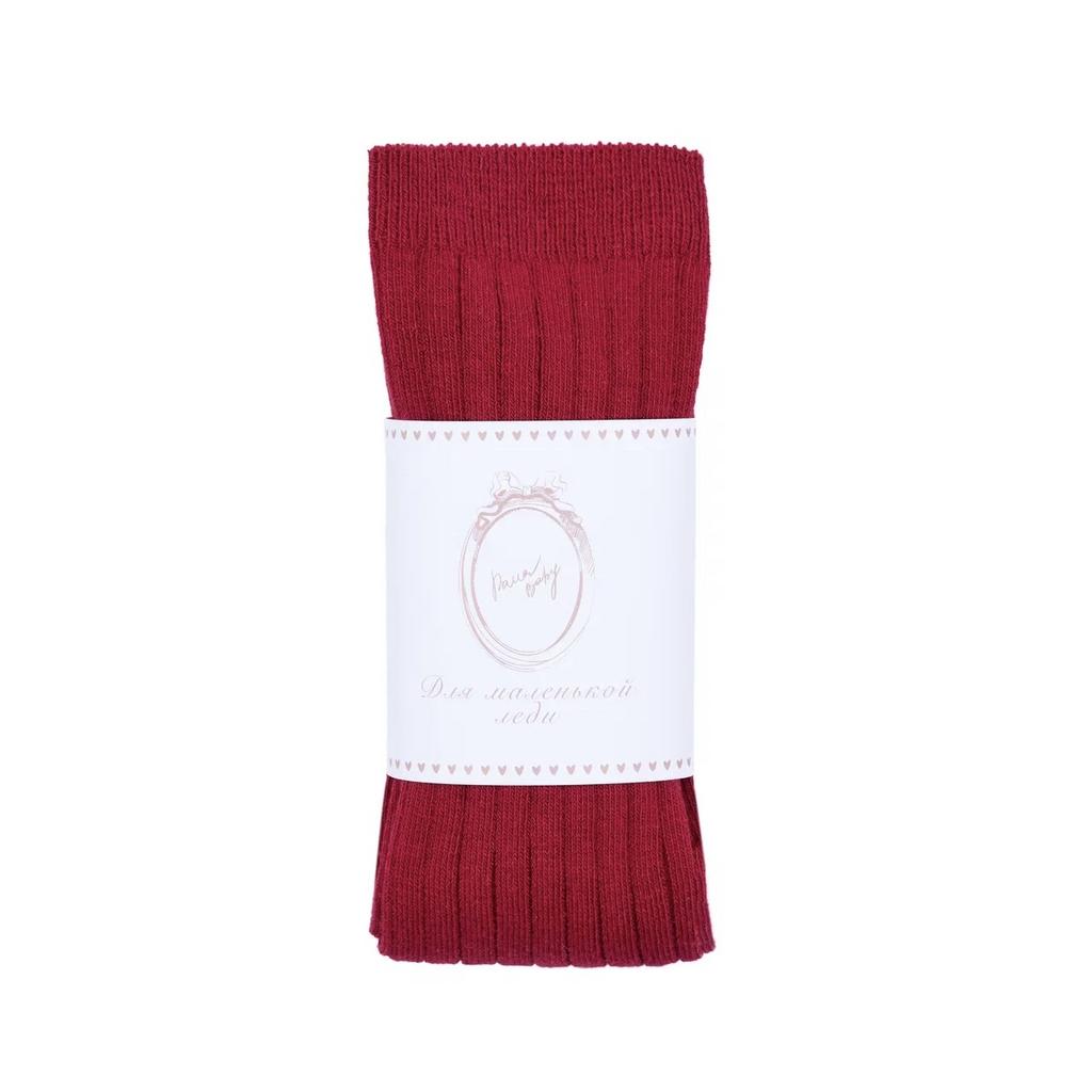 Гольфы Basic цвет: бордовый