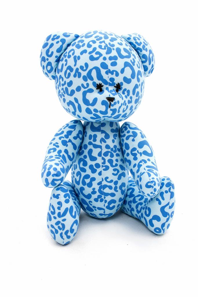 Игрушка мишка Teddy Leopard синий