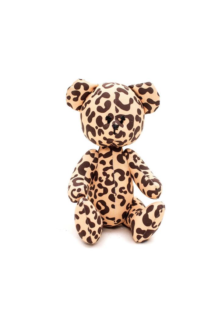 Игрушка мишка Teddy Leopard коричневый
