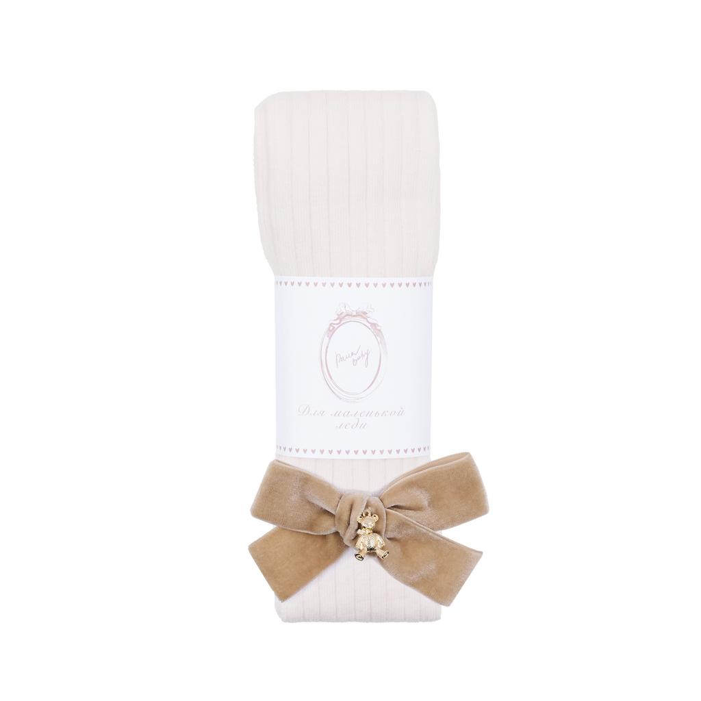 Колготки "Золотой мишка" цвет: молочные/бежевый