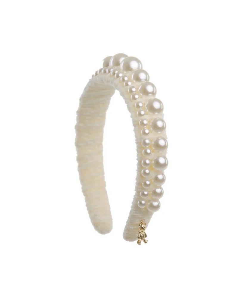 Ободок Vintage жемчужный