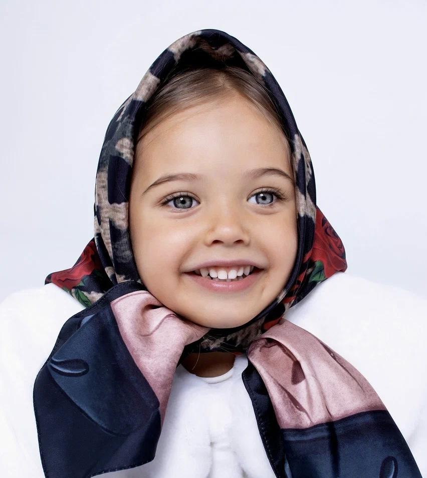 Шелковый платок Leopard Monica