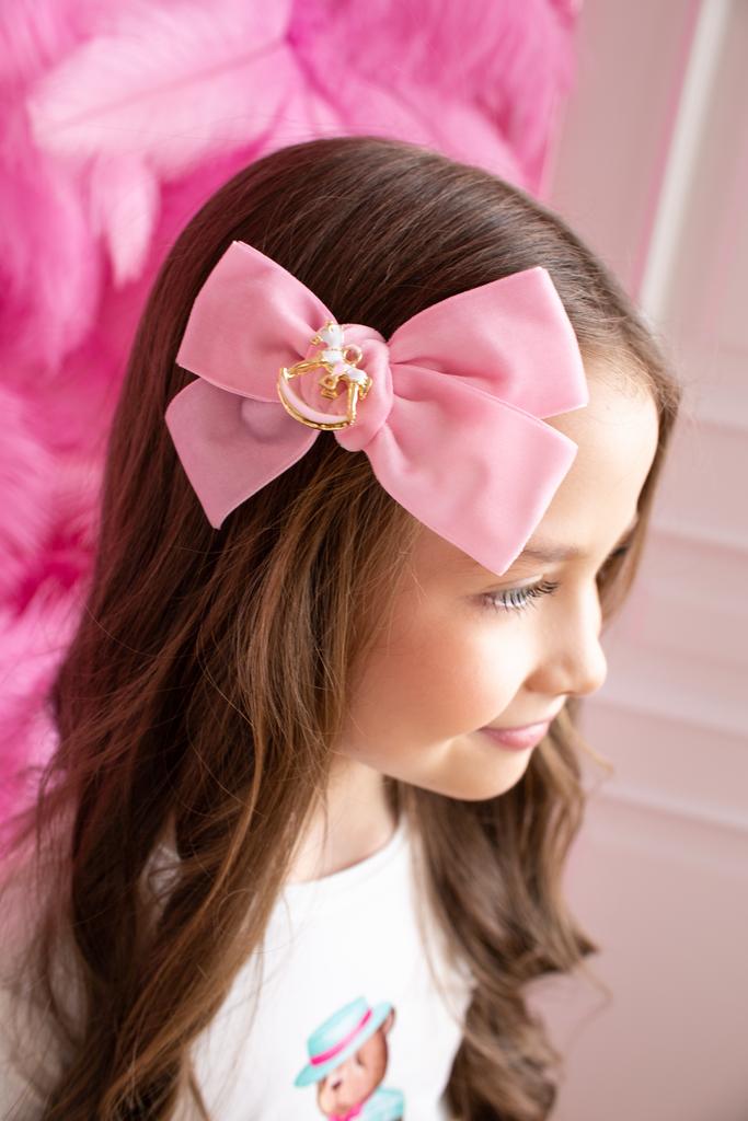 Заколка "Сказка" цвет: розовый