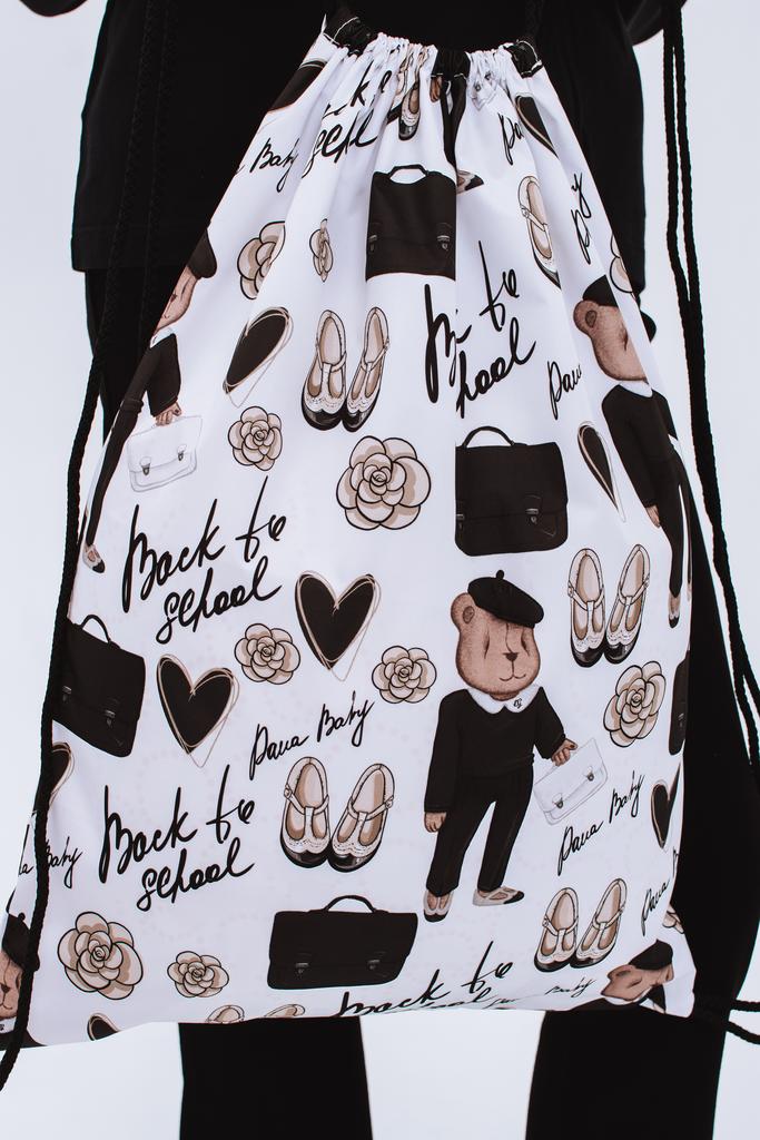 Сумка-мешок  BACK TO SCHOOL PRINT BLACK