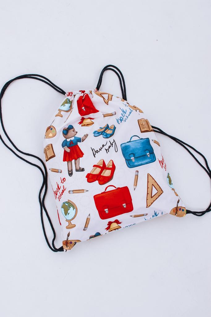 Сумка-мешок  BACK TO SCHOOL PRINT SCHOOL