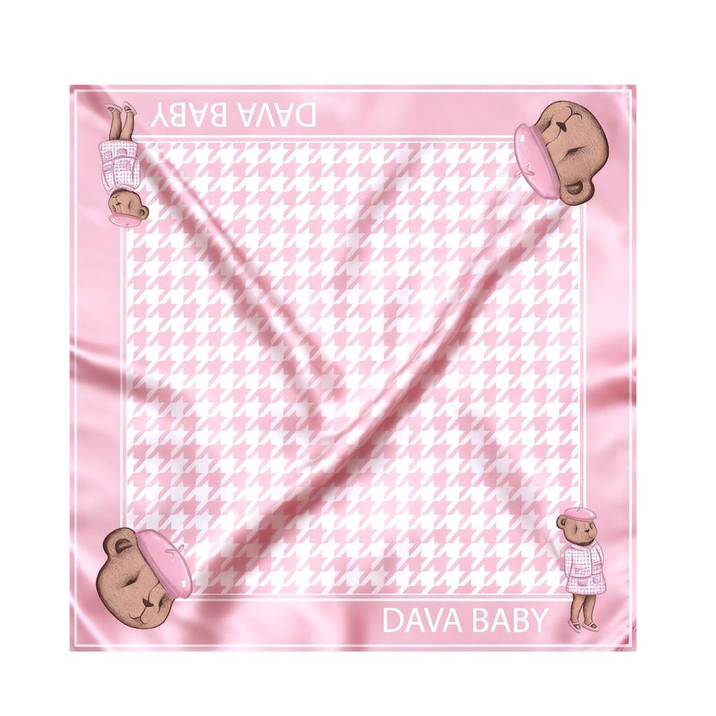 Шелковый платок "Skotland Darli" цвет: розовый