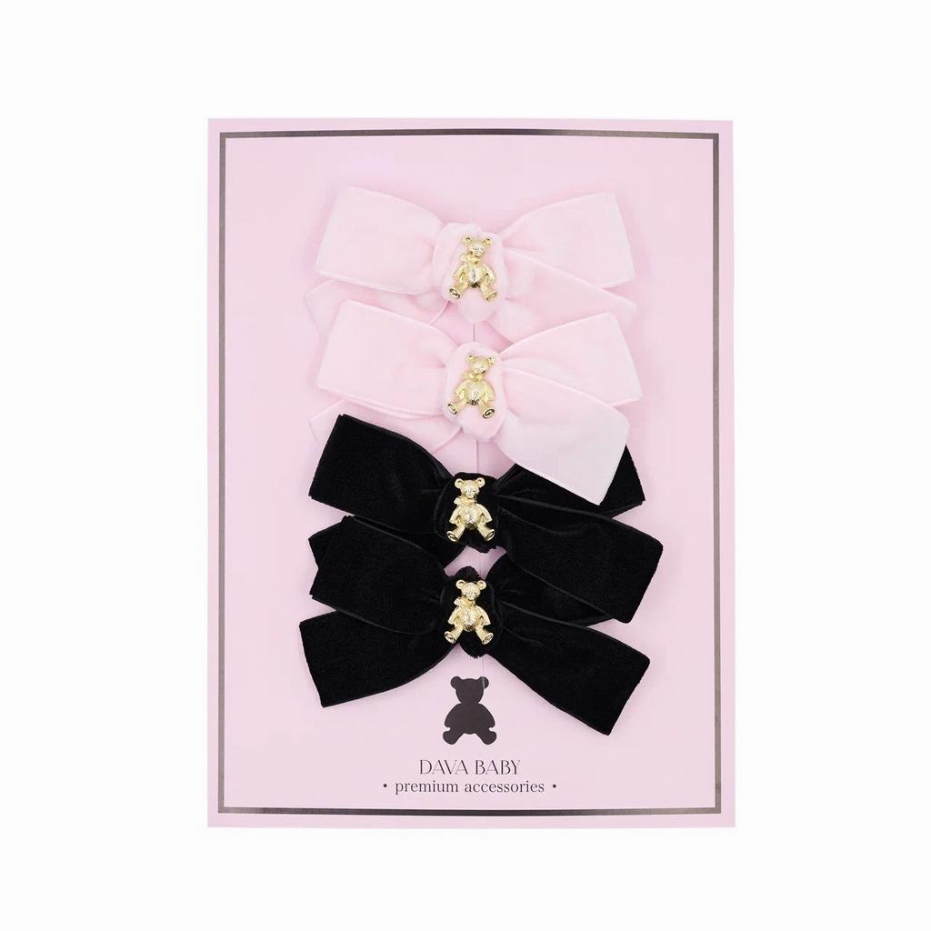 Набор заколок "Золотой мишка mini" color 13