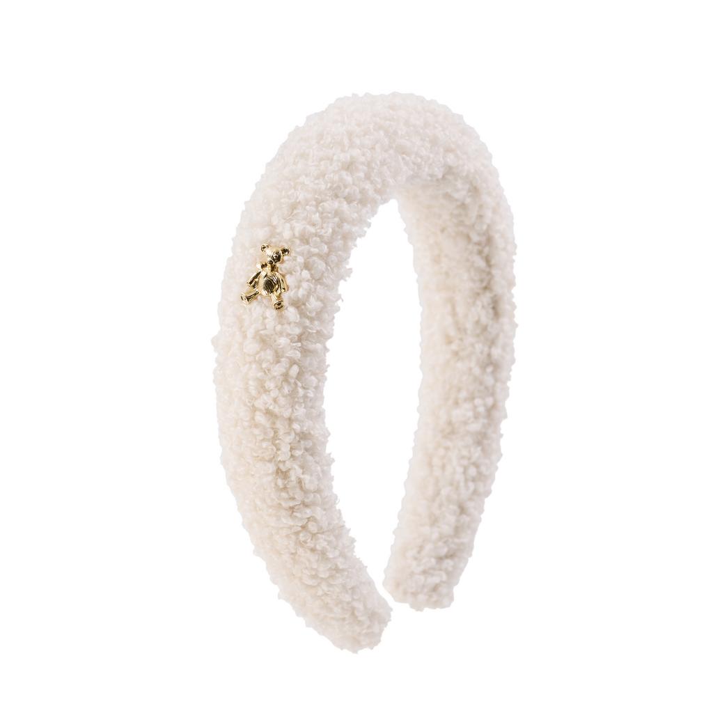 Ободок  "Buffy" цвет: сливочный