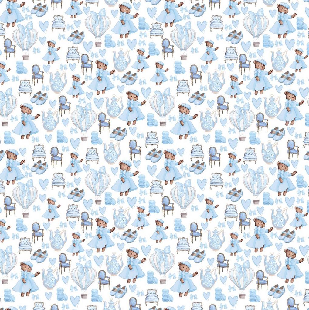 Пеленка муслиновая “Silk Dava" размер XL цвет: голубой