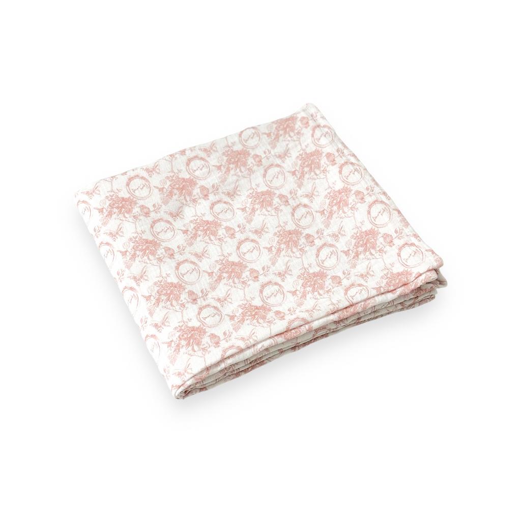 Пеленка муслиновая “Classic Vintage" размер XL цвет:  розовая пудра