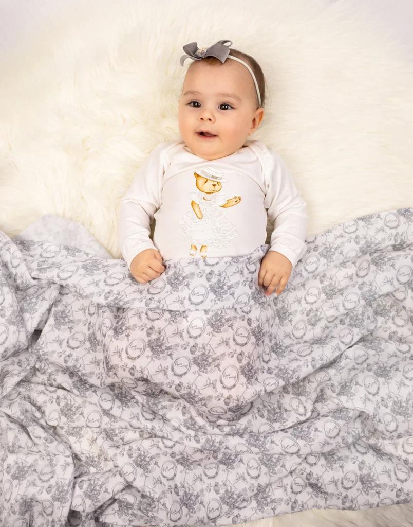 Пеленка муслиновая “Classic Vintage" размер XL цвет:  серый