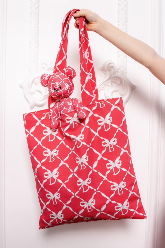 Сумка-шоппер «Dava» цвет: красный коралл