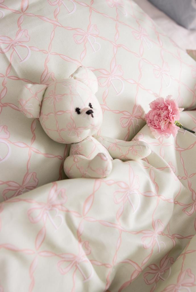 Комплект постельного белья Color Dava цвет: фисташковый/персиковый