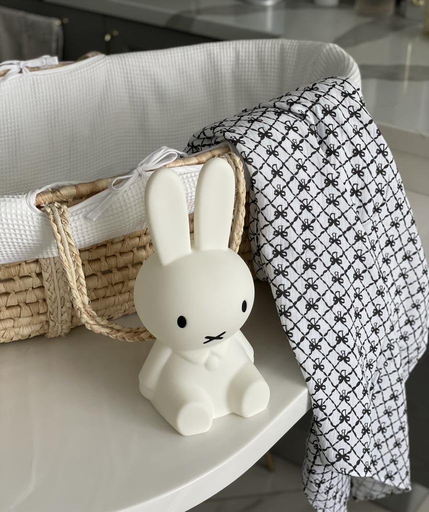 Пеленка муслиновая “Color Dava" размер XL цвет: белый/черный