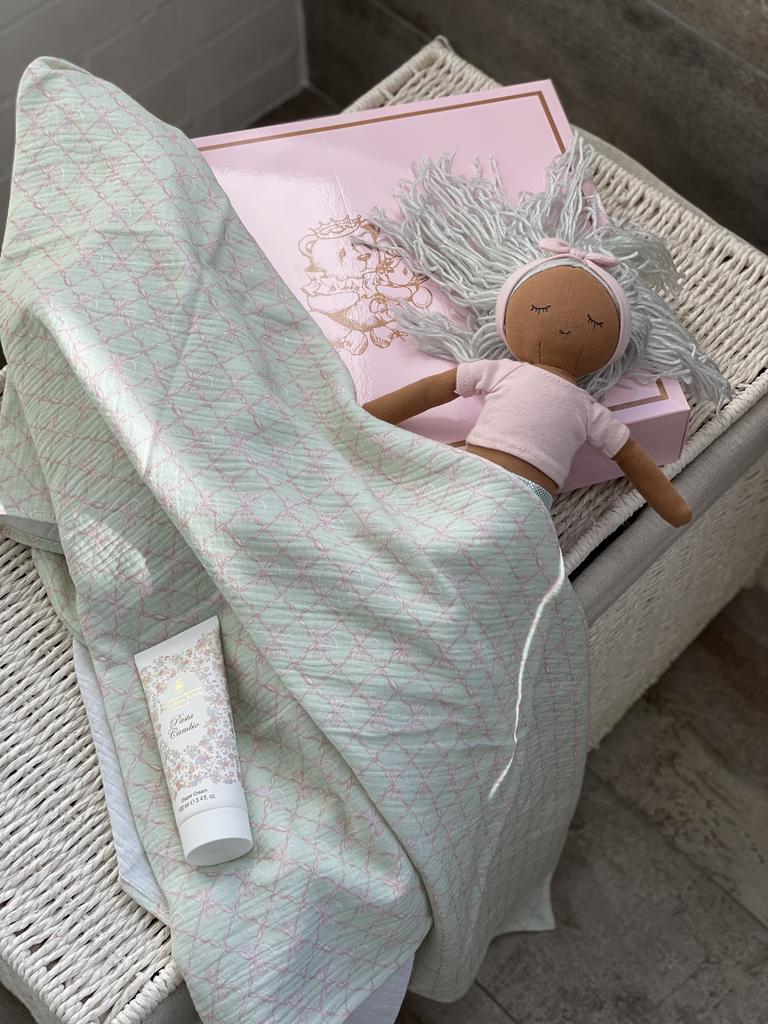 Пеленка муслиновая “Color Dava" размер XL цвет: фисташковый