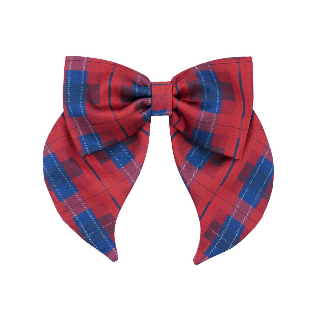 Заколка "Lovely elegance" цвет: темно-красный