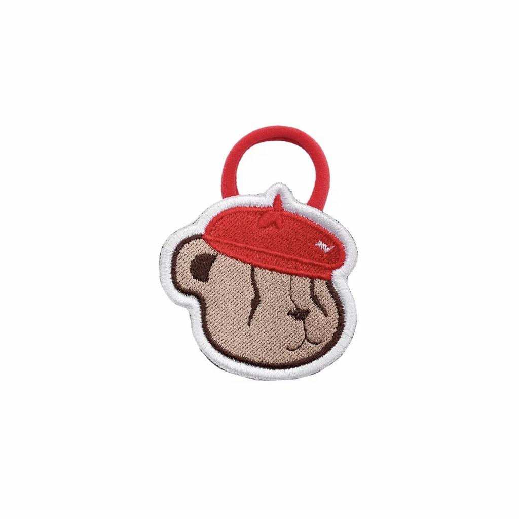 Резинка для волос Bear Dava цвет: красный