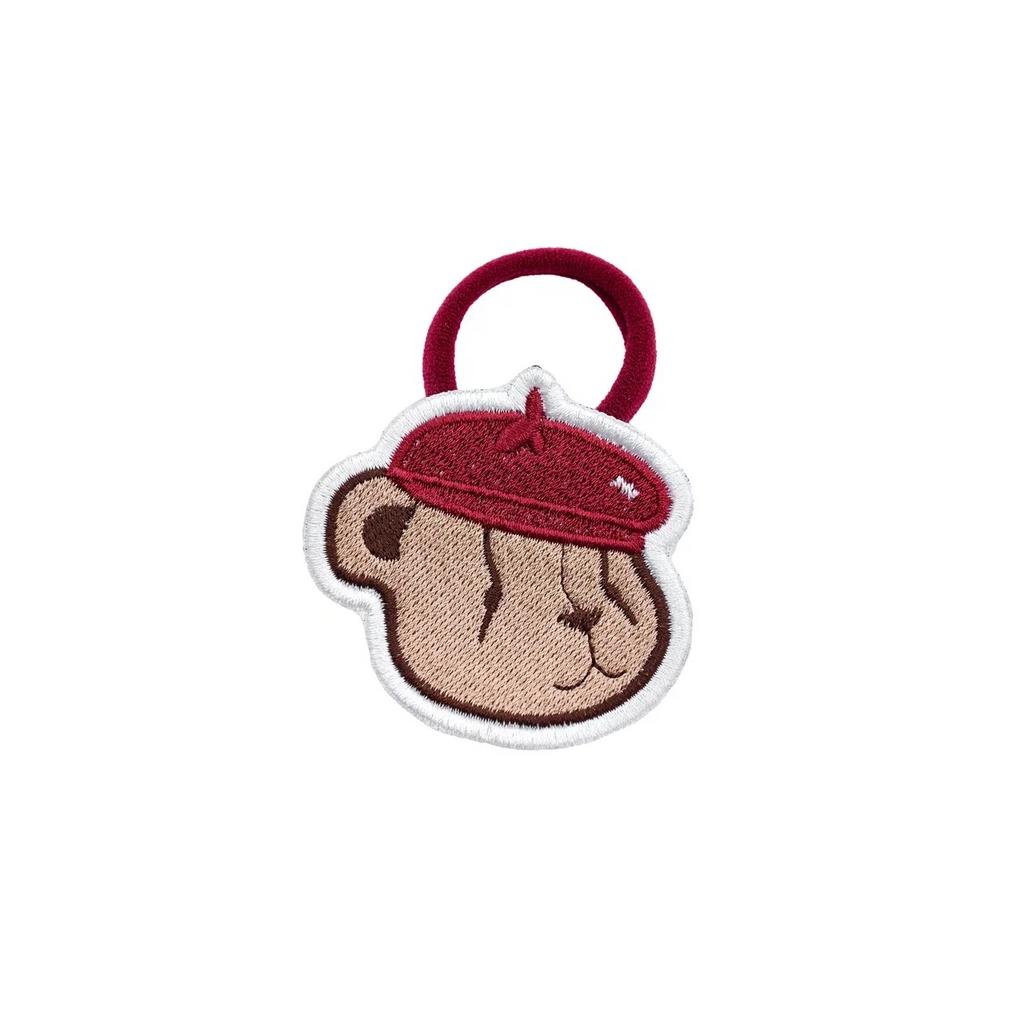 Резинка для волос Bear Dava цвет: бордовый