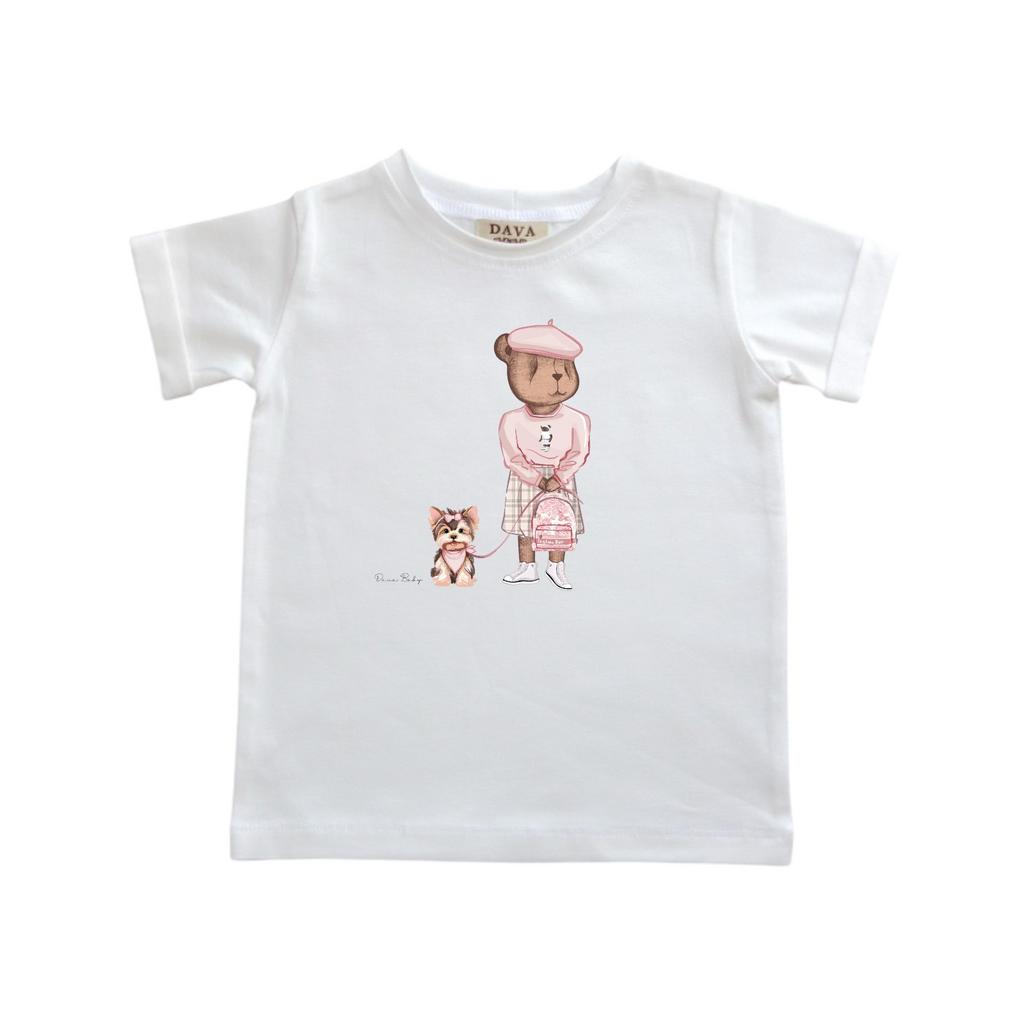 Футболка "Charlotte and Mimi" цвет: айвори