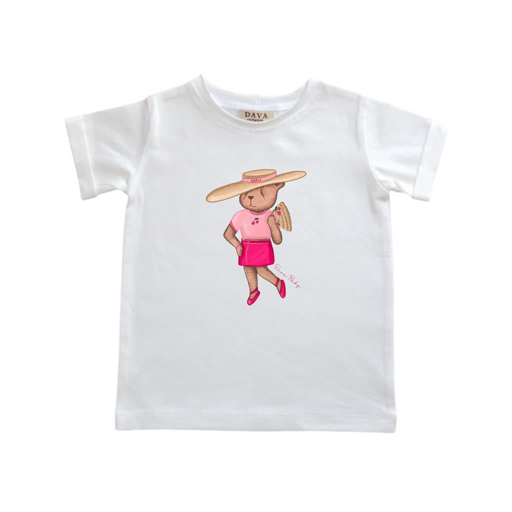 Футболка "Charlotte Cherry" цвет: Айвори