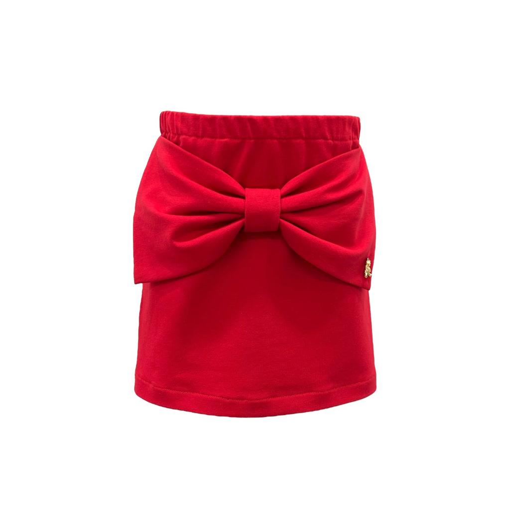 Юбка CHIC BOW цвет: красный