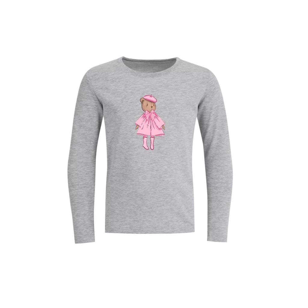 Лонгслив "Sophie" цвет: серый