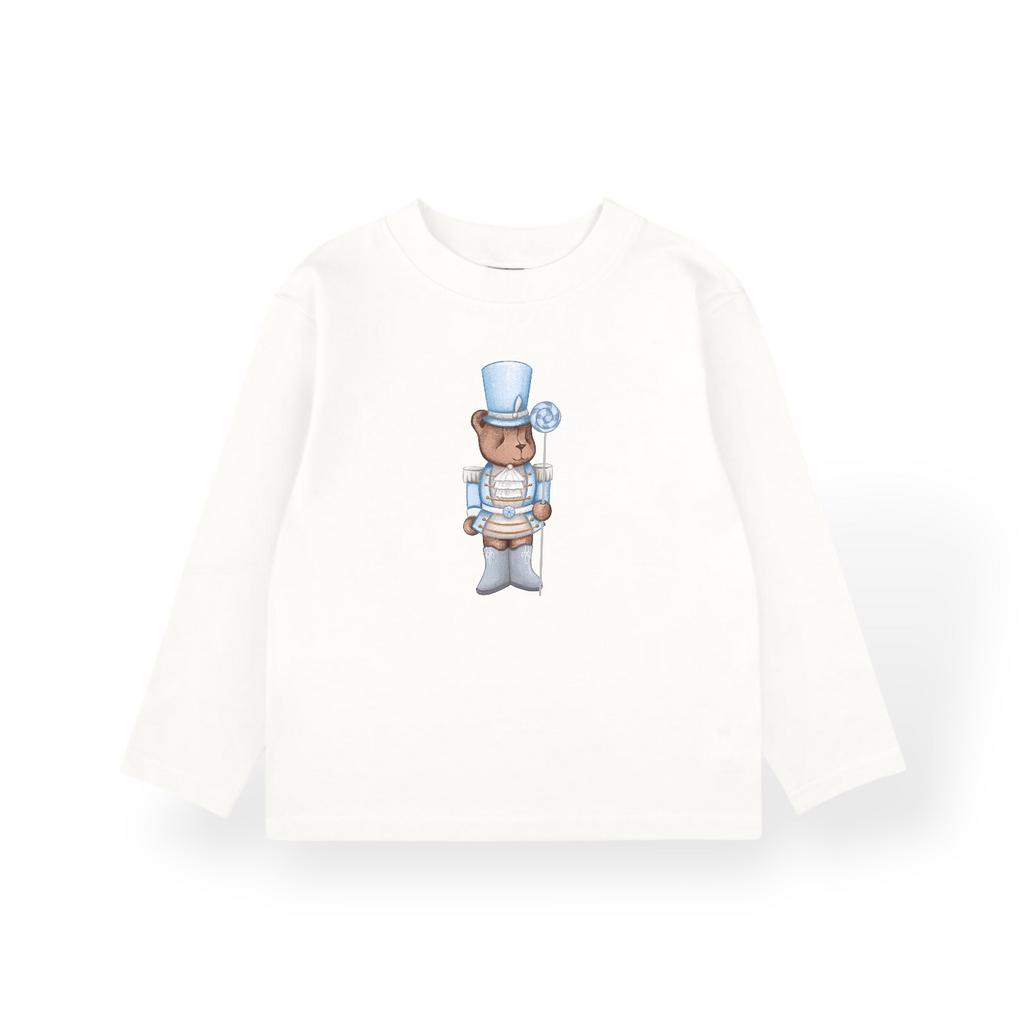 Лонгслив "Щелкунчик" голубой