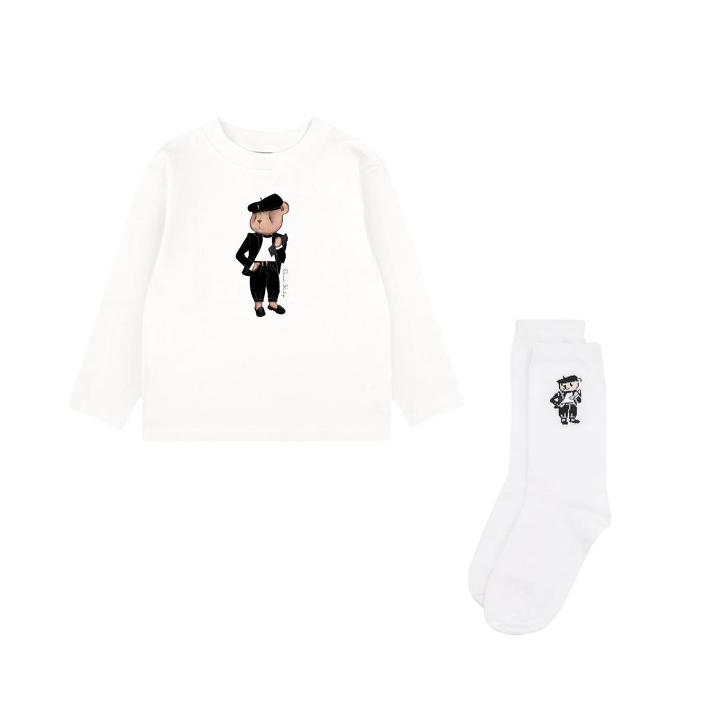 Лонгслив Madina + носочки