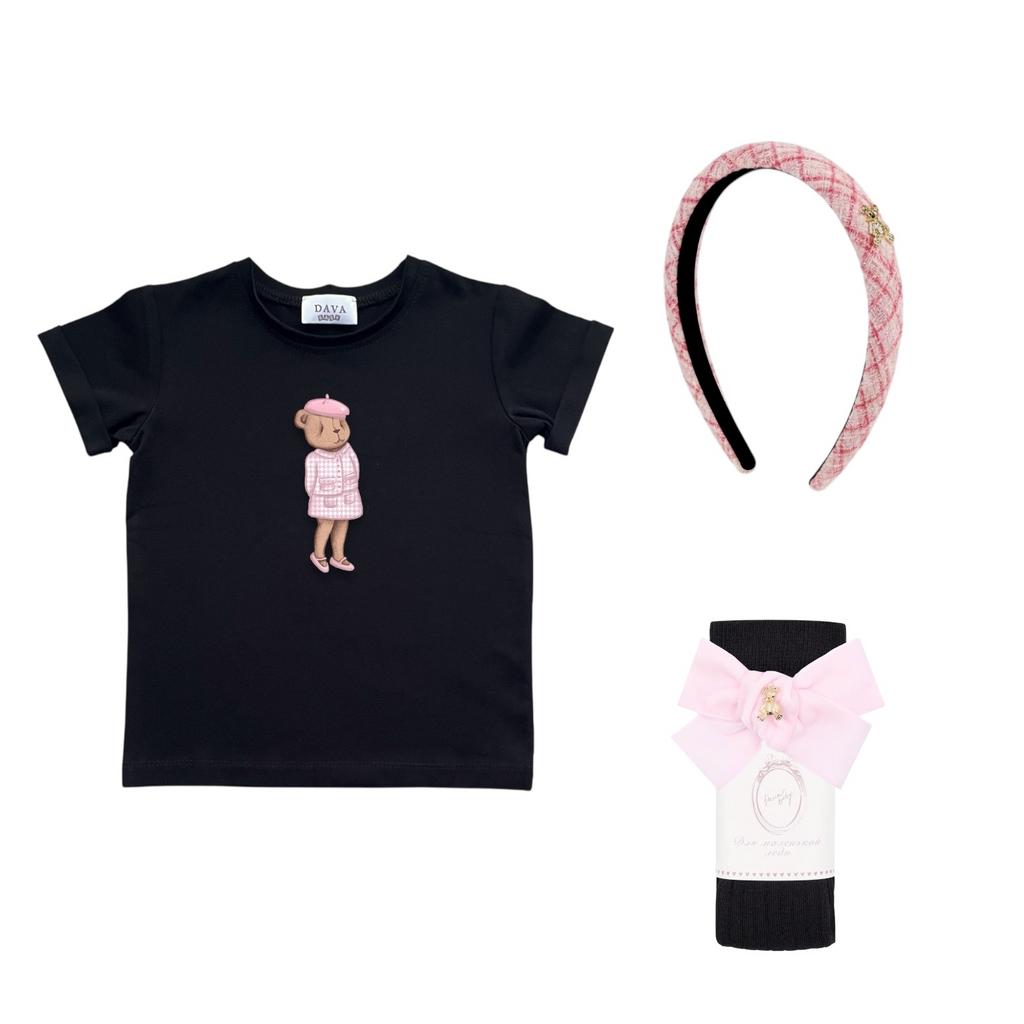 Набор Scotland Darli pink&black SALE