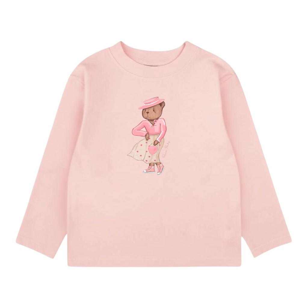 Лонгслив персиковый Rose