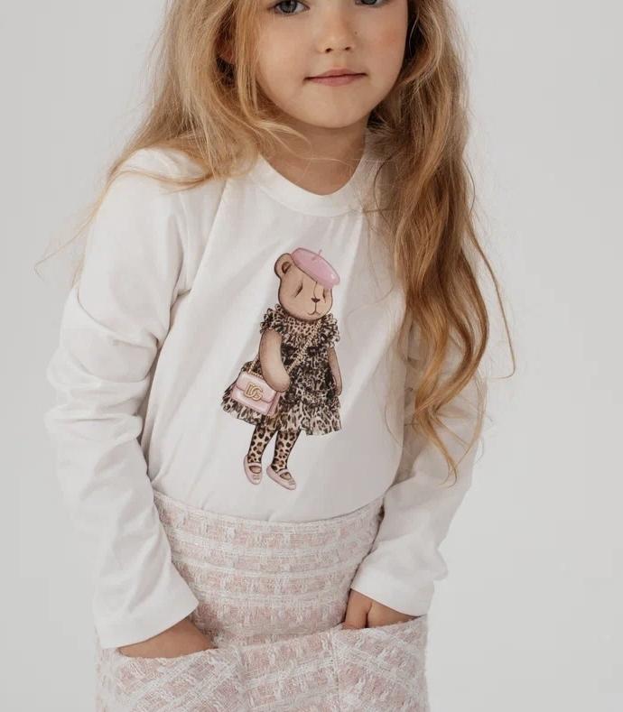 Лонгслив Dominica Leopard Pink