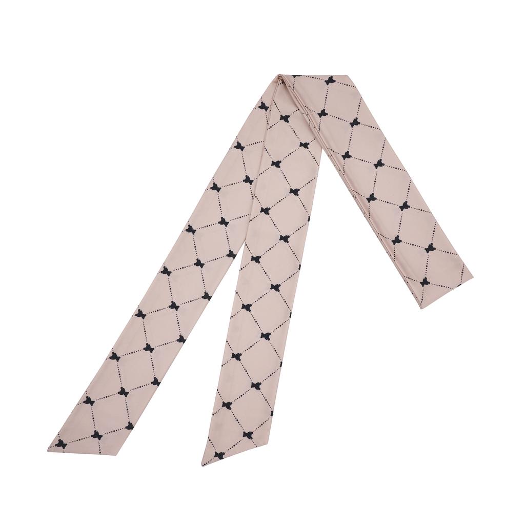 Лента твилли DAVA BEAR COLOR цвет: бежевый/черный