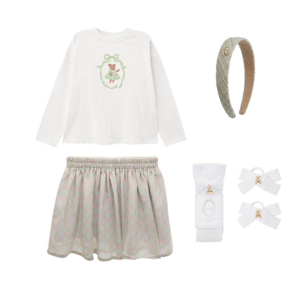 Комплект с юбкой Sale 77 , размер 86-92 см