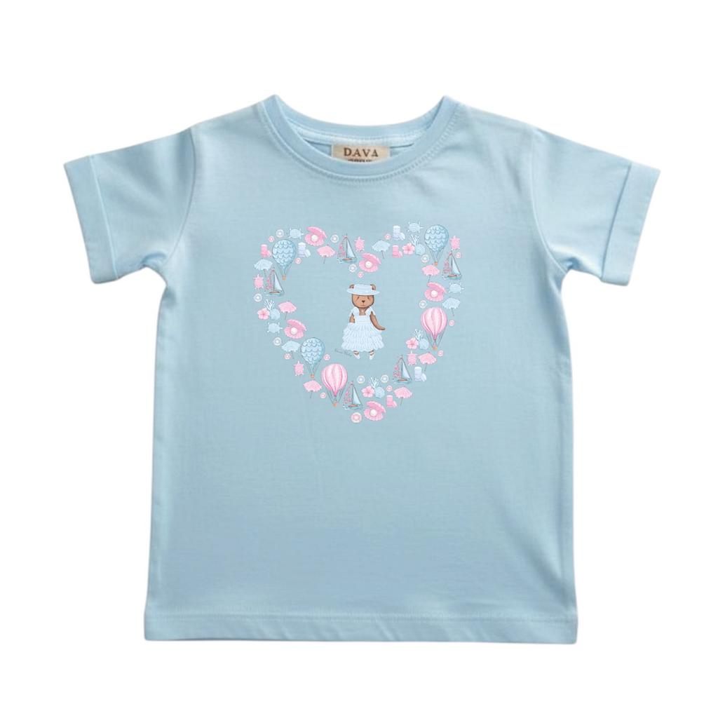 Футболка Summer Vibes Lady Blue цвет: голубой