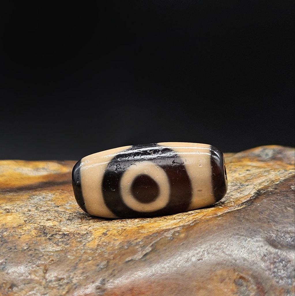 Бусина Дзи 2 глаза №3