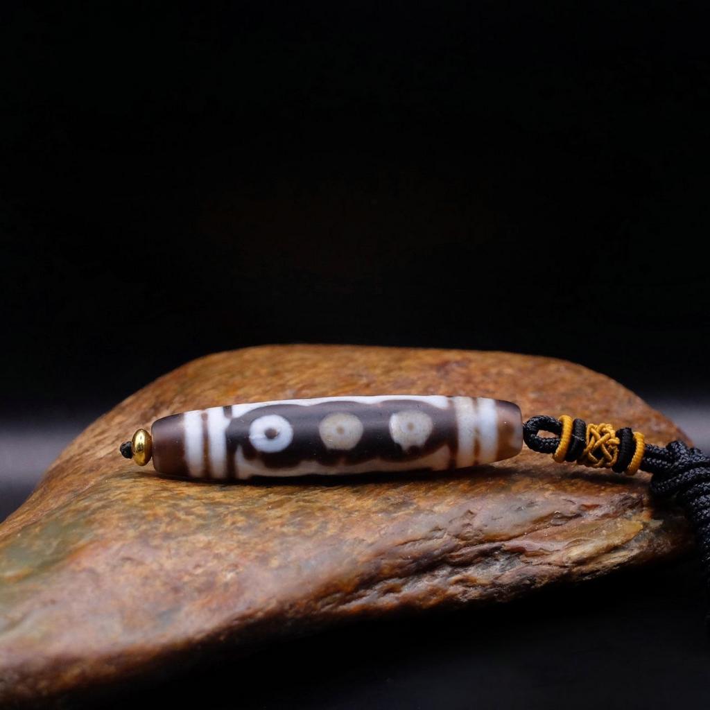 Бусина дзи 5 глаз №10