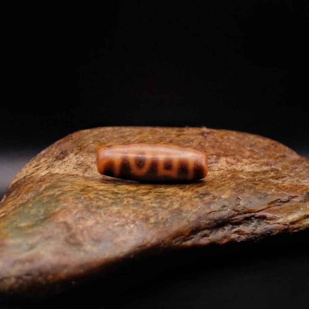 Бусина дзи двойные земля и небо №3