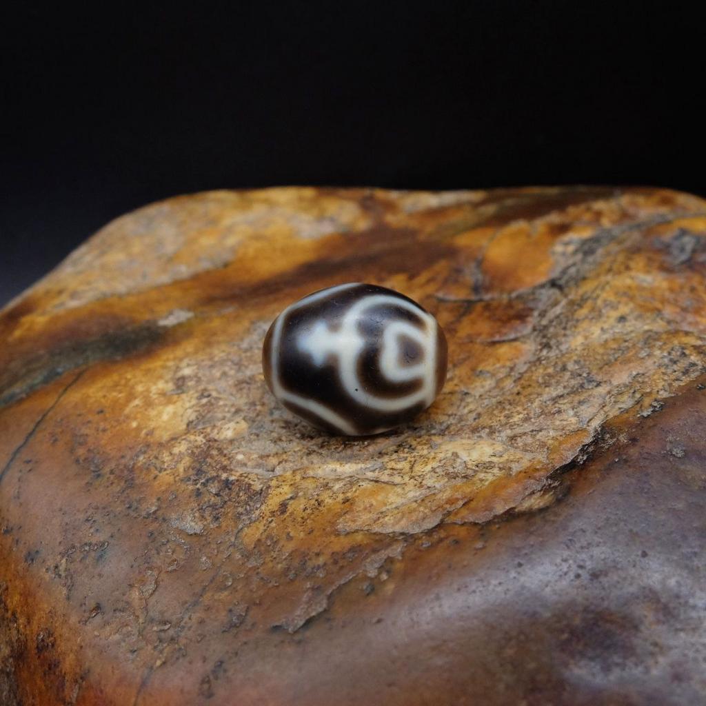 Бусина Дзи нектарный сосуд долголетия №1 original